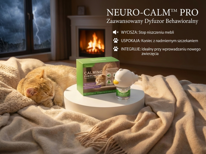 NeuroCalm™ Pro – Dyfuzor Behawioralny dla kotów