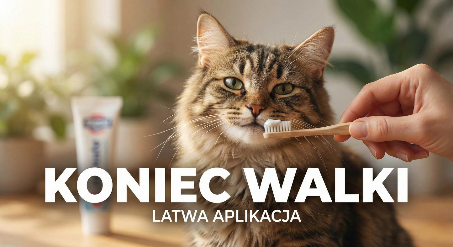 DentaVet™ Pro – Enzymatyczna Formuła Przeciw Kamieniowi dla kotów