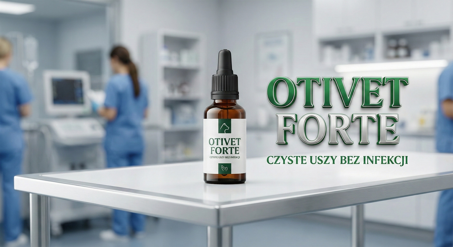 OtiVet™ Forte – Formuła Antybakteryjna do Higieny Uszu dla psów